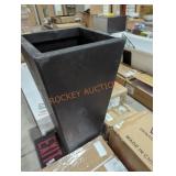 Black giant tall planter