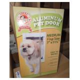 7"ï¿½11-1/4" Aluminum Pet Door
