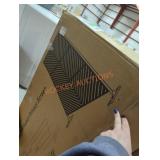 Outdoor and indoor privacy screen black