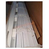 31" Width White Window Blinds