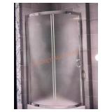 OVE Decors 32"L x 32"W x 76.97"H Corner Shower Kit