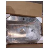 Glacier Bay 33 in. Drop-In Single Bowl 20 Ga