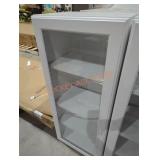 15" W x 13" D x 42" H white wall cabinet