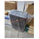 Rolling suitcase blue