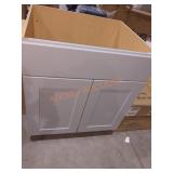 30"x 24" x 34.5" Shaker Assembled Sink Base