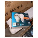 6 boxes EcoSmart 60-W Filament LED Light Bulb