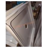 Delta 31.5" Middle Drain Shower Pan
