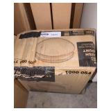 9 in. White LED Flush Mount