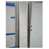 Sliding closet doors white 80"