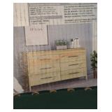 HMS 6-Drawer Wood Dresser
