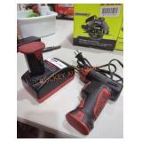 Snap on 1/4" screwdriver and battery and charger