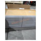 Wall Bridge Cabinet, Gray, 29 -1/2" L x 13" W
