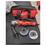 Milwaukee Corded 4 1/2" Small Angle Grinder