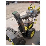 Ryobi 40v 24" Snow Blower with Batteries