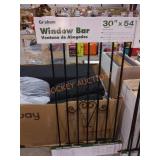 Grisham 30"x 54" Spear Point Window Bar Guard