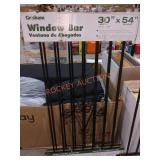 Grisham 30"x 54" Spear Point Window Bar Guard
