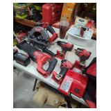 Milwaukee M18 5 pc set with 2 batteries & charger