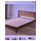 Zinus Alexis 37ï¿½ Deluxe Wood Platform Bed Frame