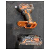 RIDGID 18v Impact Driver & Battery