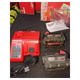 Milwaukee M18 Red lithium XC5.0 starter kit