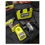 Ryobi 18v Brushless 1/2" Hammer Drill Kit