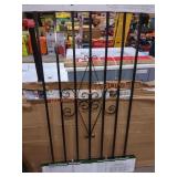 Grisham 30"x 54" Spear Point Window Bar Guard