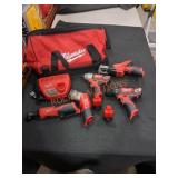 Milwaukee M12 5 Tool Combo Kit