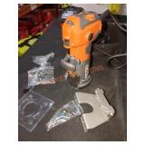RIDGID 5.5 Amp Compact Fixed-Base Corded Router