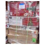 Miscellaneous Christmas Items Skid Lot