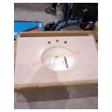 Single vanity top 37"x22"