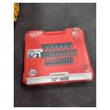 Milwaukee 1/2" Drive Impact Socket Kit
