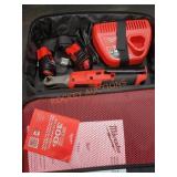Milwaukee M12 1/4" High Speed Ratchet Kit