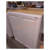 30"W 36"H White Kitchen Wall Cabinet