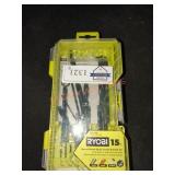 RYOBI Black Oxide Round Shank Drill Bit Set