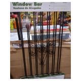 Grisham 30"x 54" Spear Point Window Bar Guard
