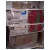 Miscellaneous Christmas Items Skid Lot