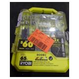 RYOBI 65pc Drill & Impact Drive Set, Missing