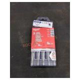 Milwaukee 5pc Carbide Hammer Drill Bits