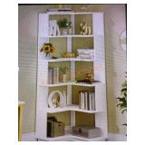Tribesigns 6-Tier Corner Bookshelf