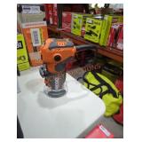Ridgid 1-1/2" hp 1/4" compact fixed base router