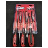 Milwaukee 6pc Screwdriver Set