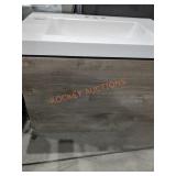 Floating Vanity with Sink 30-1/2" W x 23" H x 19"