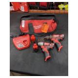 Milwaukee M12 2 Tool Combo Kit