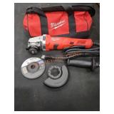 Milwaukee 4-1/2" Small Angle Grinder Paddle Corded