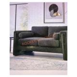 MODWAY Visible 61" Boucle Fabric Loveseat