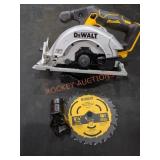 DeWalt 20v Max 6-1/2" Circular Saw, Tool Only