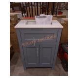 HDC Hanna 24"W x 19"D x 34"H Single Sink Vanity