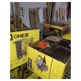 Miscellaneous shelf rack 19 Ryobi tools