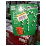 Home accent 300 warm white mini LED icicle lights