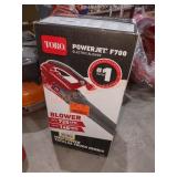 Toro Power jet corded F700 blower 140MPH, 725CFM